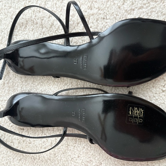 KHAITE Loop Black Sandals, 35mm, size 39/ US 9 - Picture 4 of 5